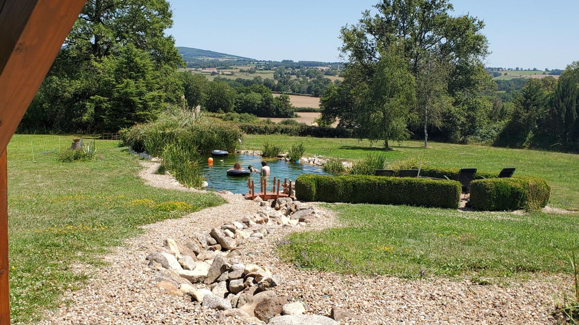 Grand Chalet Bourbon-Lancy Exteriör bild
